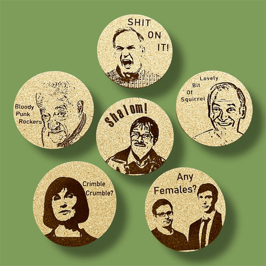 Friday Night Dinner Beer Mats