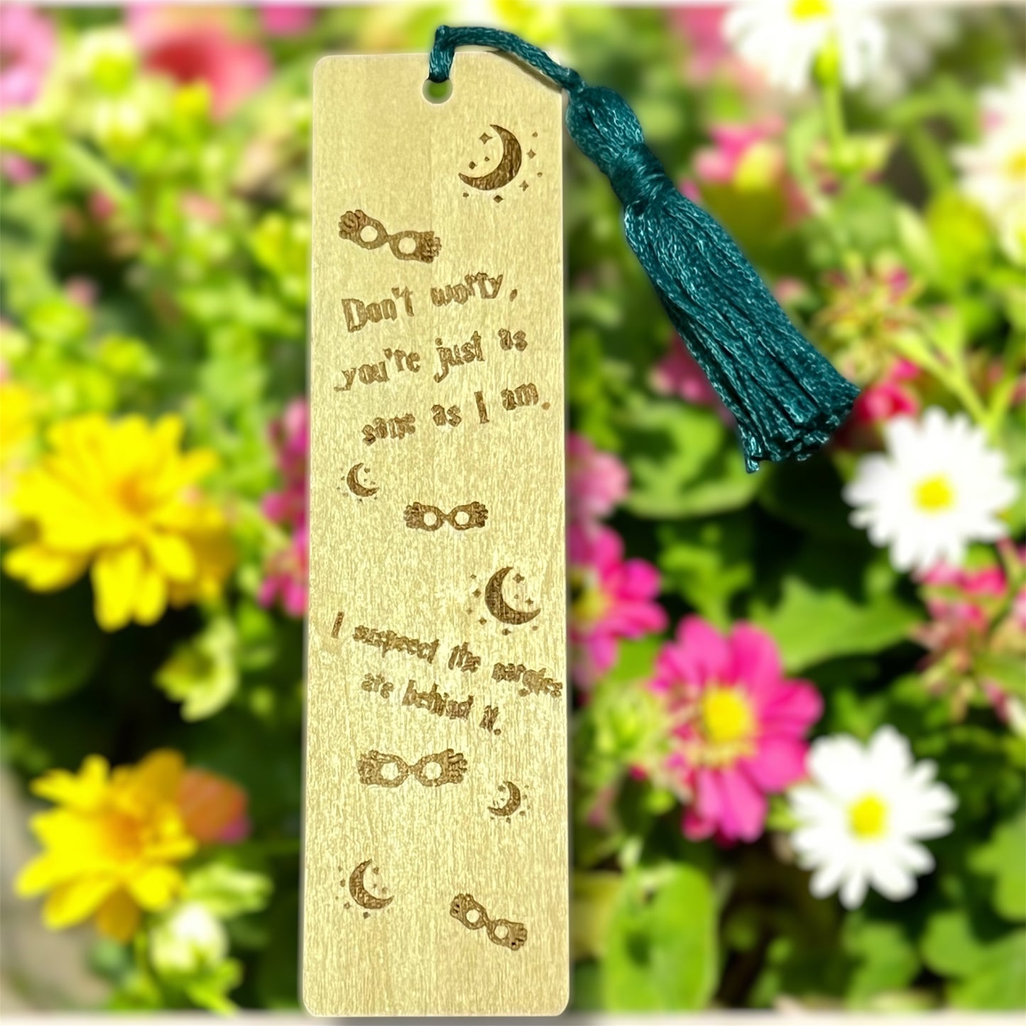 Wooden Bookmarks With Tassels
