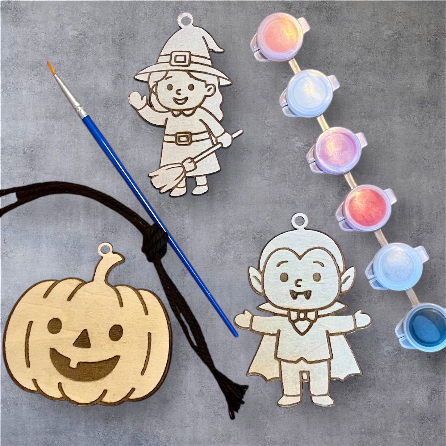 Paint Your Own Halloween Decorations