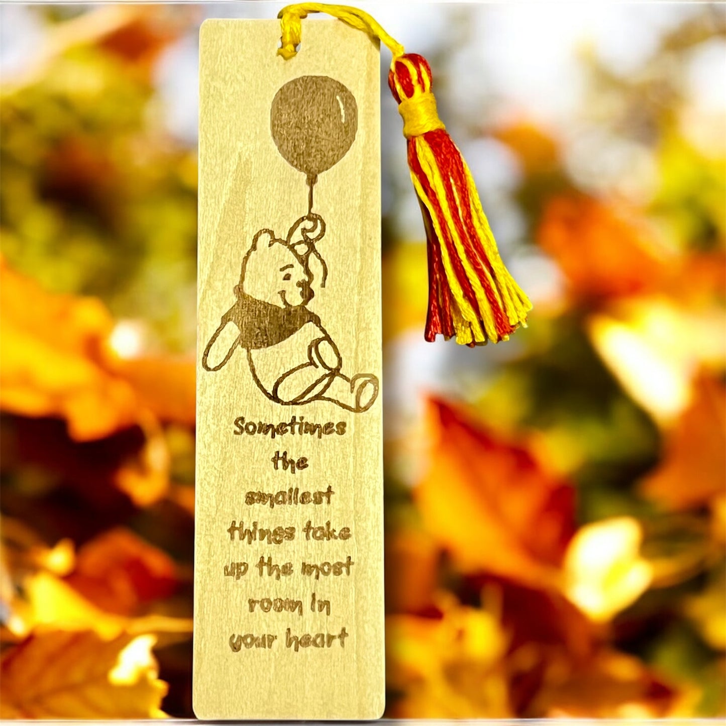 Wooden Bookmarks With Tassels